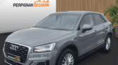 Audi Q2 Design 30 TFSI d'occasion à Narbonne – vue avant du SUV urbain / voiture occasion Narbonne