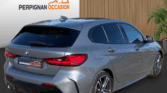 BMW 116d M Sport grise à vendre – vue arrière de la Série 1 à Narbonne / voiture occasion Narbonne