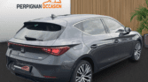 Seat Leon Xcellence hybride grise à vendre – vue arrière à Narbonne / voiture occasion Narbonne