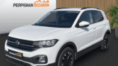 Volkswagen T-Cross Life Business d'occasion à Narbonne – vue avant du SUV compact / voiture occasion Narbonne