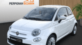 Fiat 500 Dolcevita d'occasion à Narbonne – vue avant de la citadine