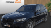 BMW X3 xDrive30e M Sport d'occasion à Narbonne – vue avant du SUV / voiture occasion Narbonne
