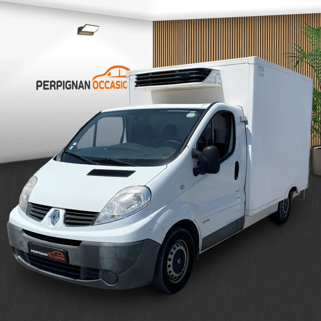 Renault Trafic frigorifique vue avant Narbonne Occasion
