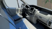 Intérieur cabine Renault Trafic frigorifique à Narbonne